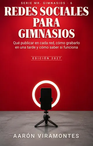 Portada de Redes sociales para gimnasios, Edición 2027