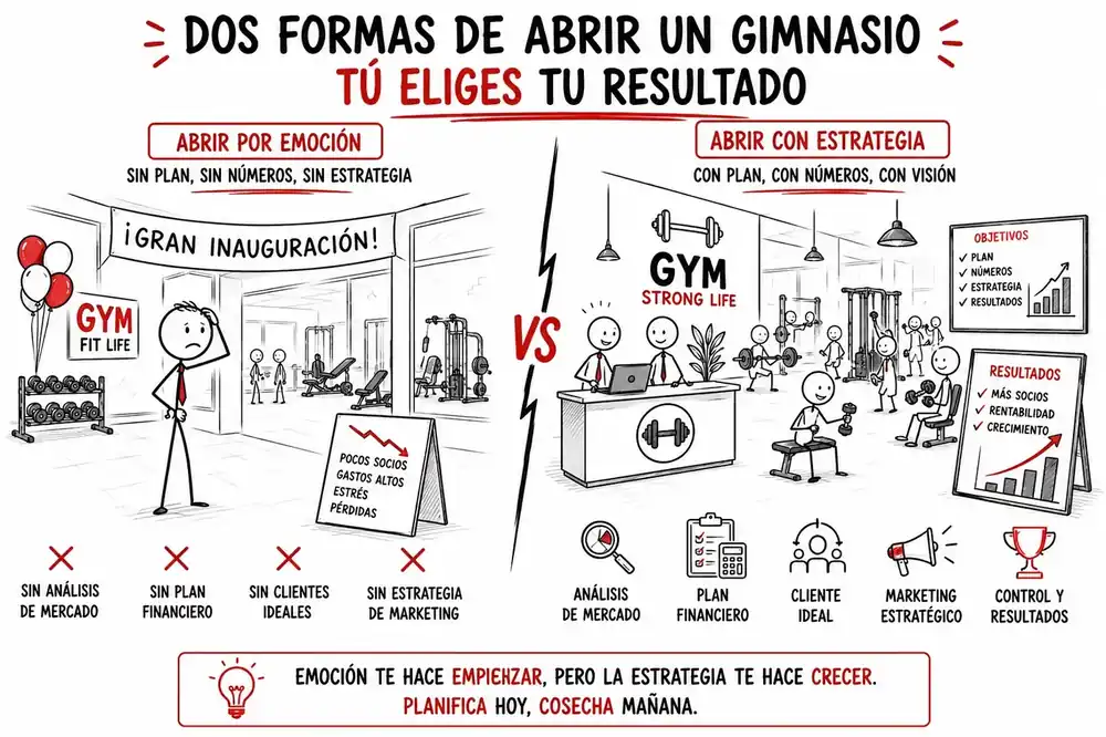 Dos formas de abrir un negocio