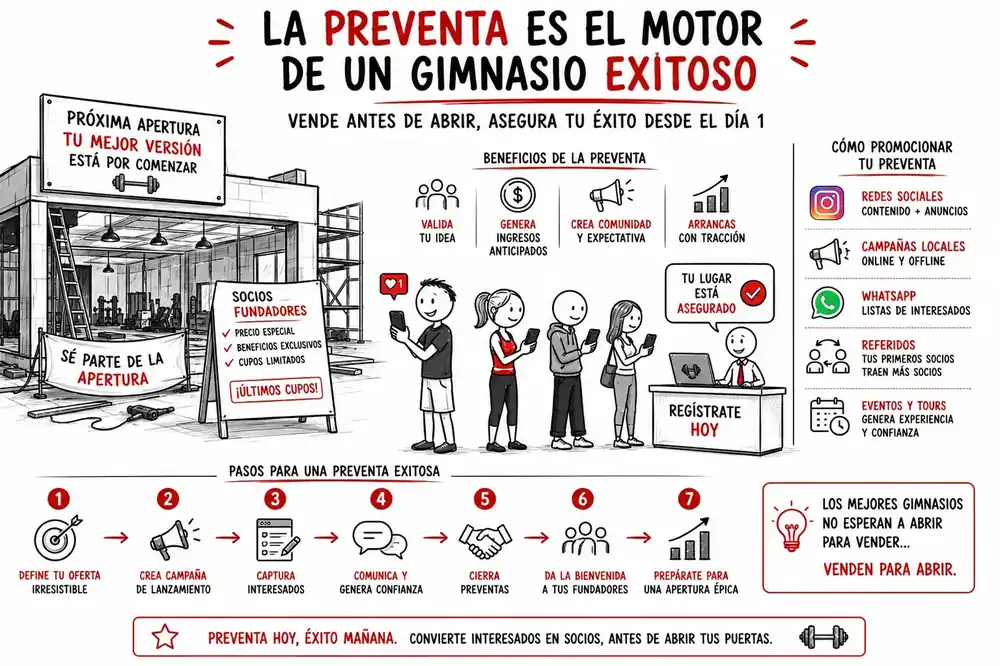 Preventa y marketing fitness