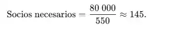 Fórmula punto de equilibrio