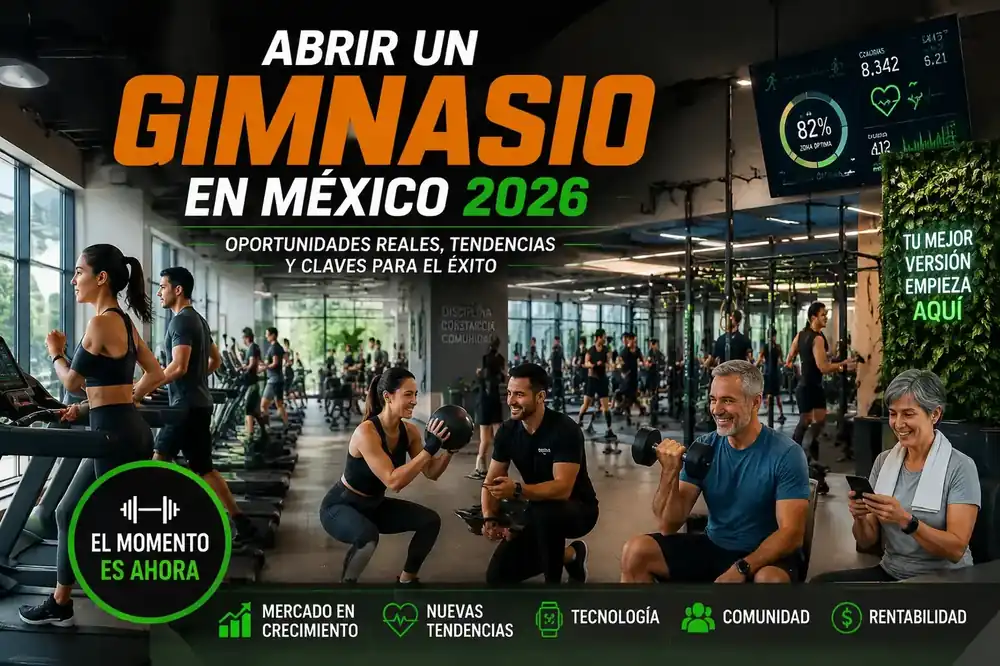 Portada del artículo: ¿Hay demasiados gimnasios en México? Datos de mercado