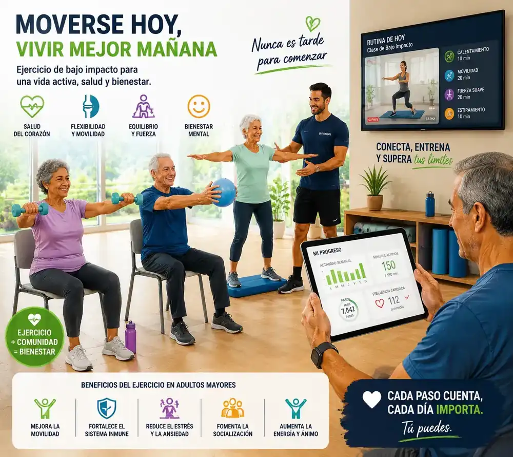 Programas para adultos mayores y control de peso