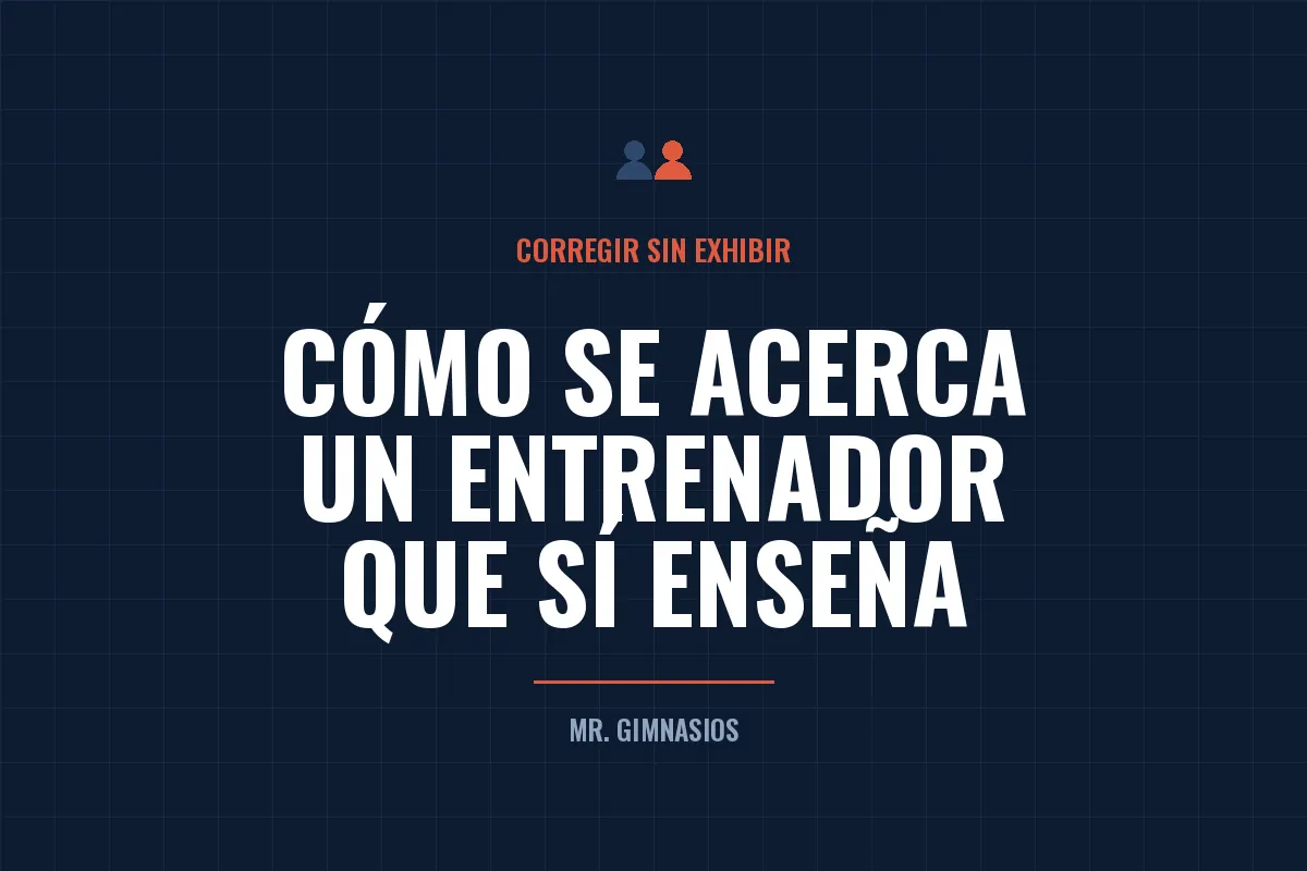 Portada del artículo: Cómo corregir a un socio sin que se sienta exhibido