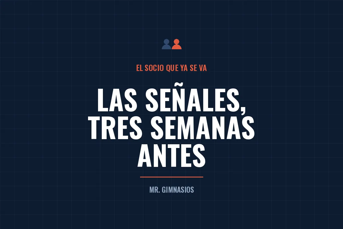 Portada del artículo: Cómo detectar al socio que ya decidió irse