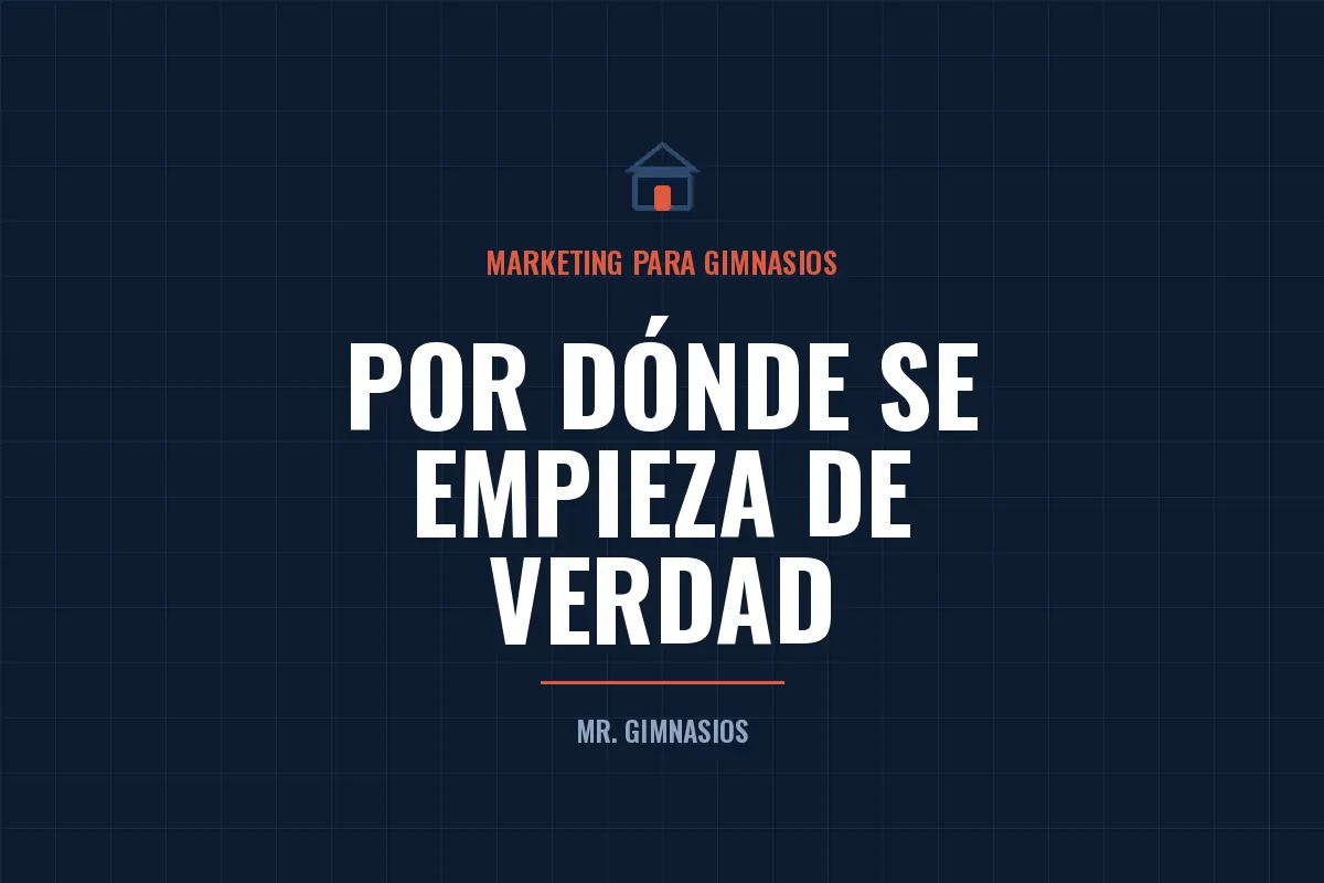 Portada del artículo: Marketing para gimnasios: por dónde se empieza de verdad