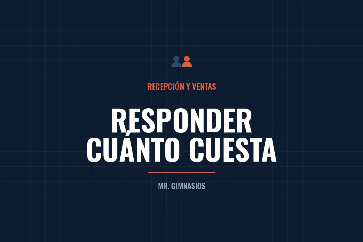 Portada del artículo: Decir el precio antes de tiempo te está costando socios