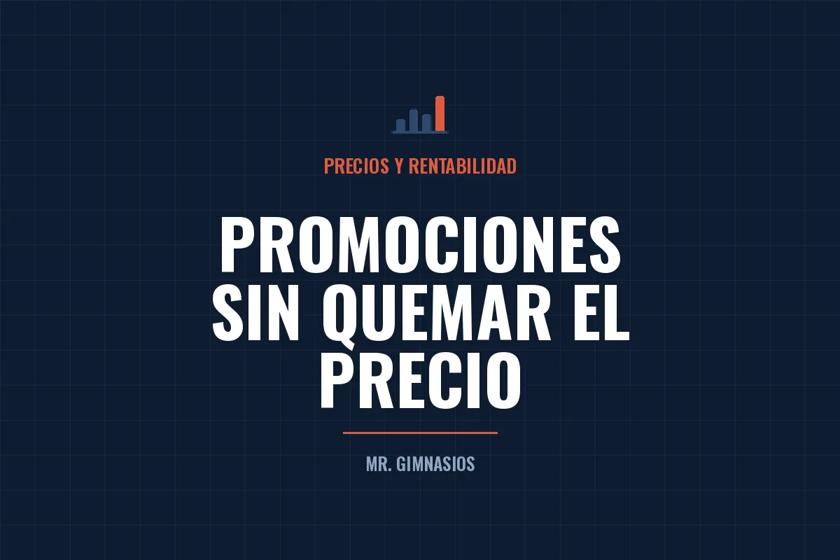 Portada del artículo: Promocionar tu gimnasio sin quemar el precio